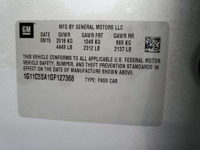 2016 Chevrolet Malibu Limited lt