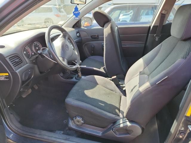 2010 Hyundai Accent Blue