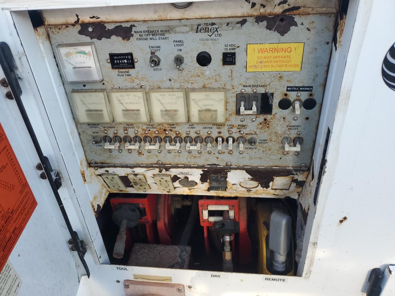 1998 Team Fenex F-101 KP Manhole Support Trailer