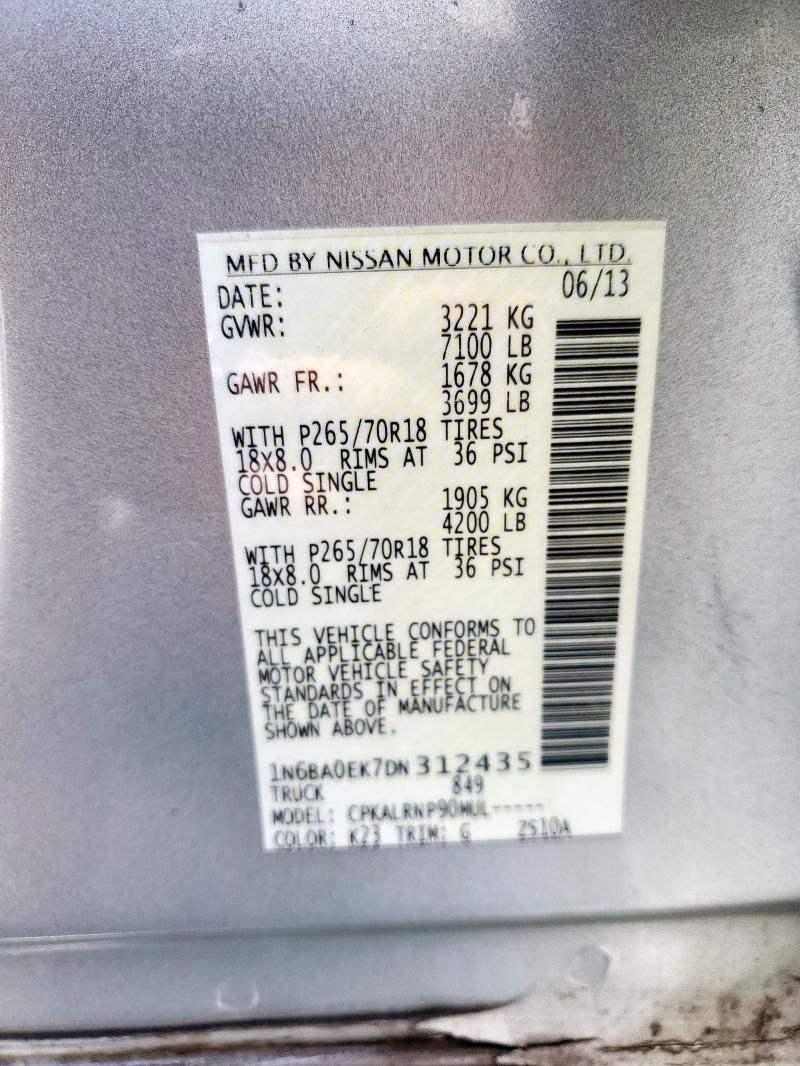 2013 Nissan Titan S