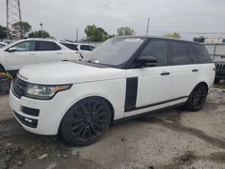Land Rover Range Rover Vehiculos salvage en venta: 2015 Land Rover Range Rover Supercharged