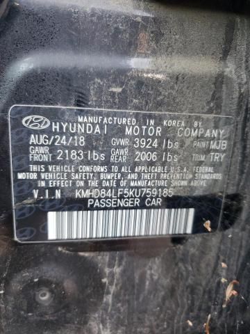 2019 Hyundai Elantra SEL