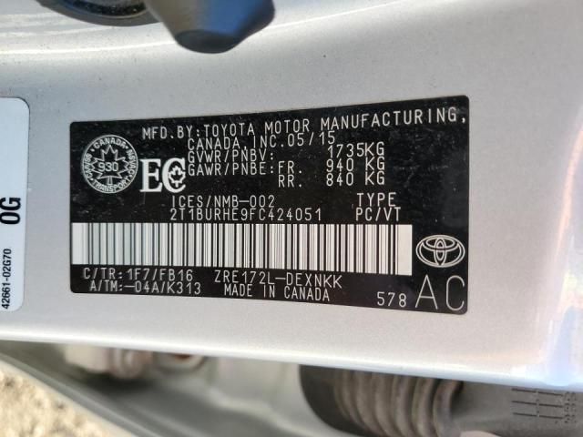 2015 Toyota Corolla L
