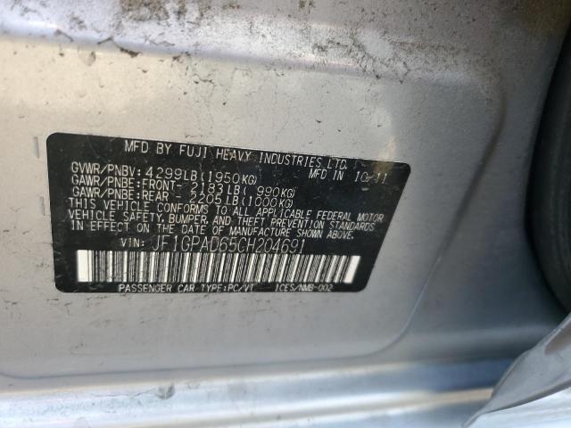 2012 Subaru Impreza Premium