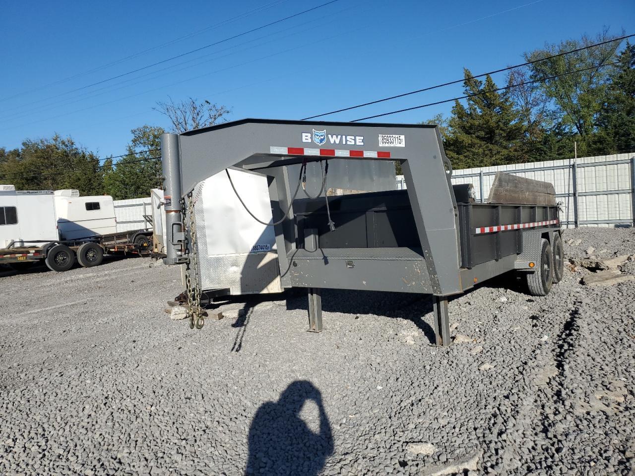 2022 Bwise 16' Dump Trailer