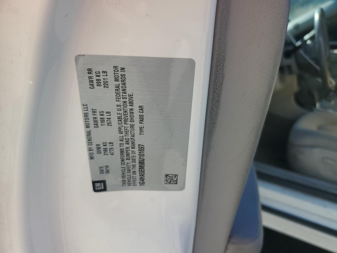 2011 Buick Lucerne cx