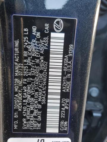 2022 Lexus Es 300h