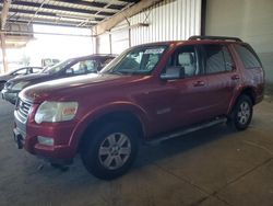 Ford Explorer xlt salvage cars for sale: 2007 Ford Explorer XLT