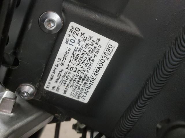 2021 Yamaha MTN1000