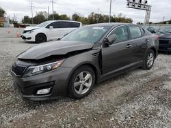 KIA salvage cars for sale: 2015 KIA Optima lx