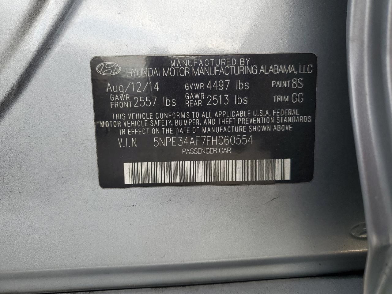 2015 Hyundai Sonata Sport