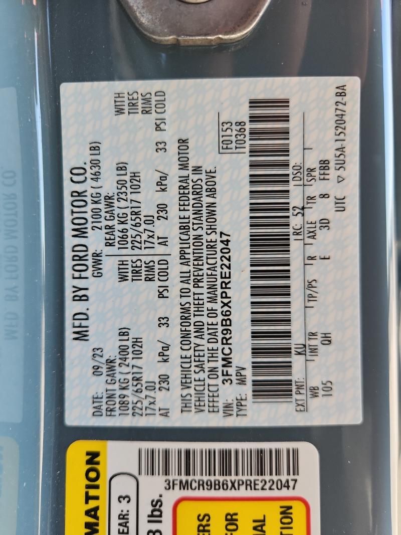 2023 Ford Bronco Sport big Bend