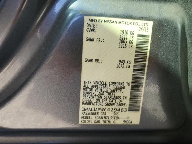 2015 Nissan Altima 2.5