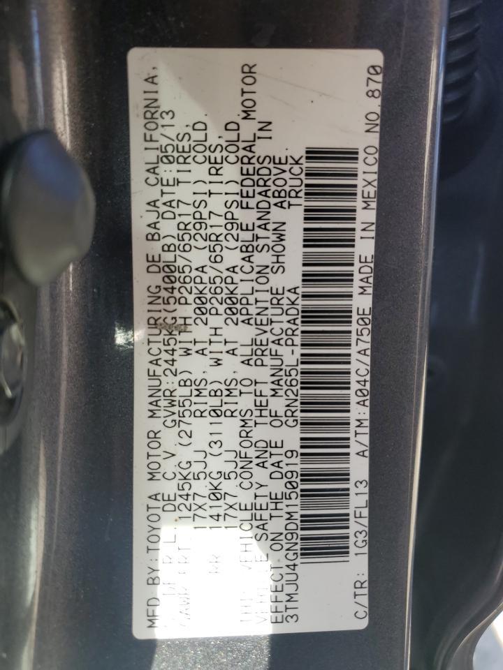 2013 Toyota Tacoma Prerunner V6