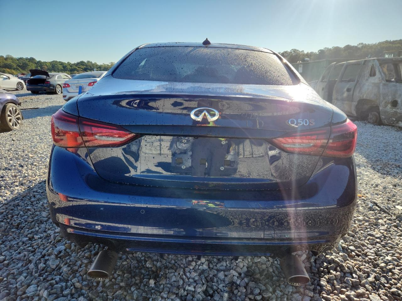 2021 Infiniti Q50 red Sport 400
