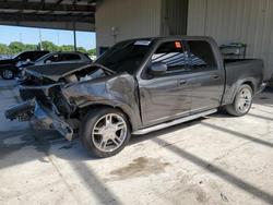 Ford salvage cars for sale: 2002 Ford F150 Supercrew Harley Davidson