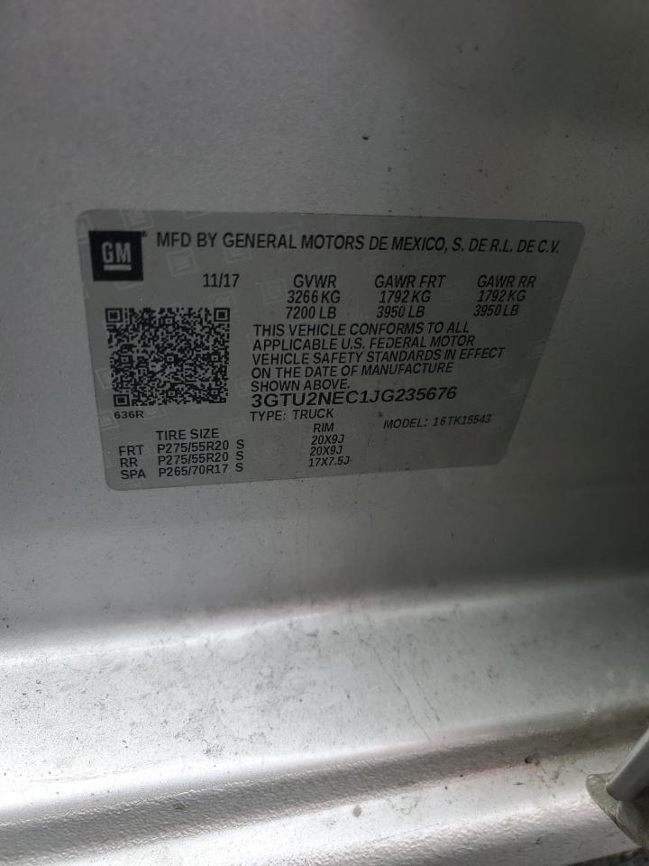 2018 GMC Sierra K1500 slt