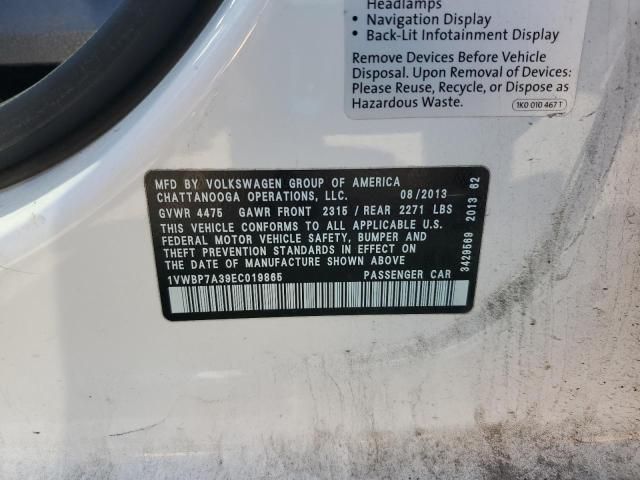 2014 Volkswagen Passat SE