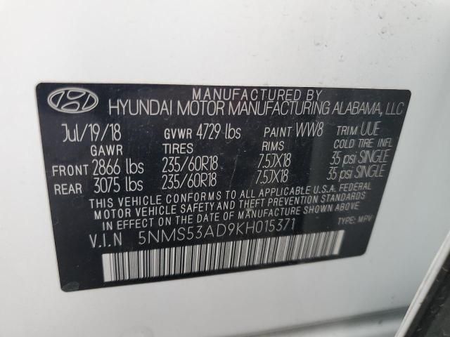 2019 Hyundai Santa FE Limited