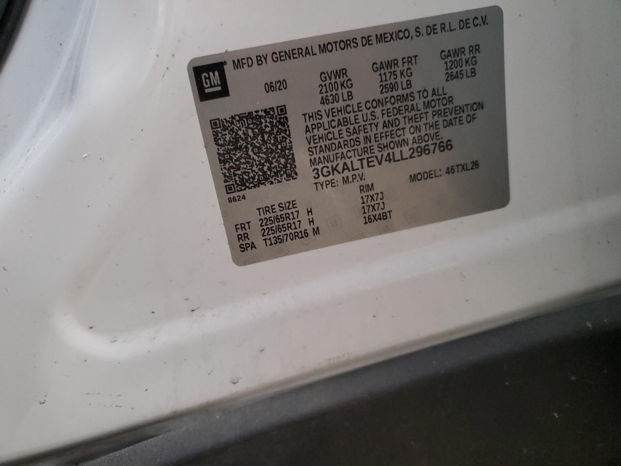 2020 GMC Terrain sle