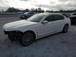 BMW salvage cars for sale: 2022 BMW 750 xi