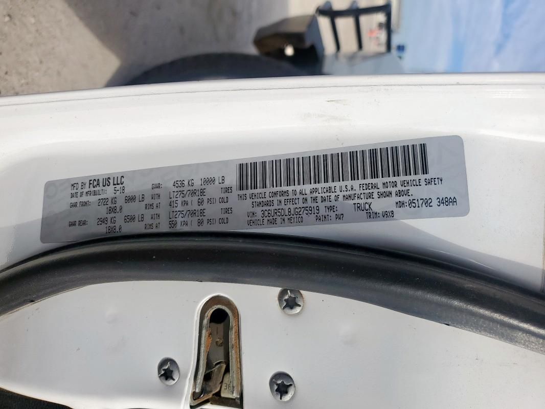 2018 Dodge RAM 2500 SLT