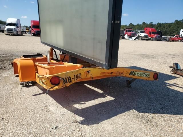 2017 Solar Tech Silent Messenger Message Board Trailer