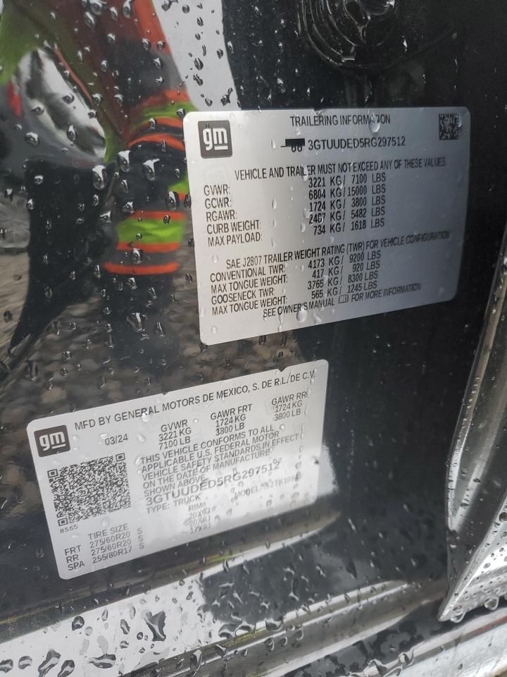 2024 GMC Sierra K1500 slt