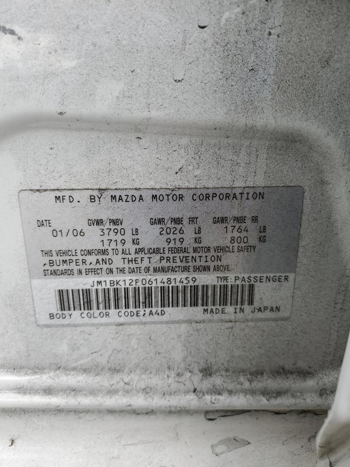 2006 Mazda 3 I