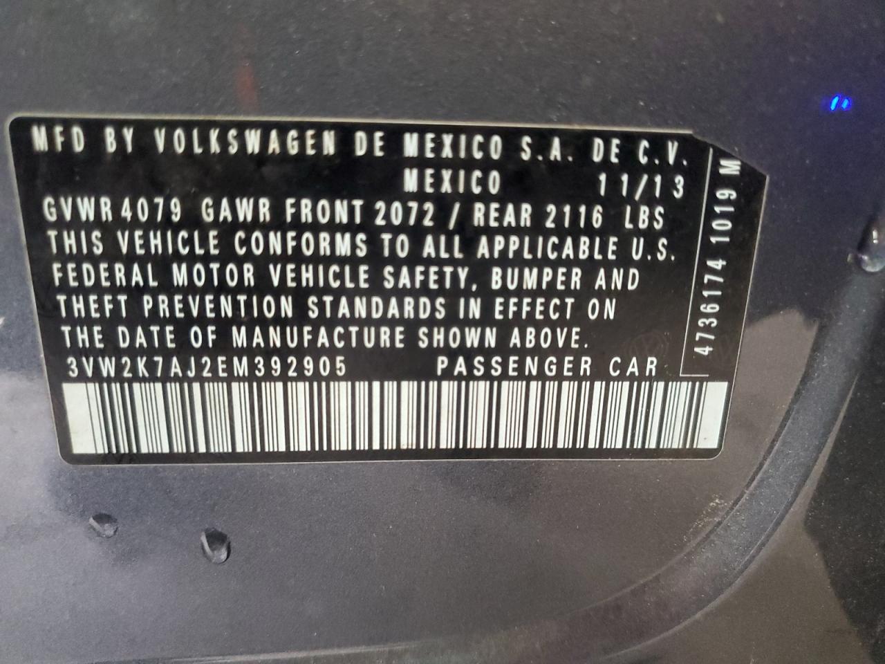 2014 Volkswagen Jetta Base