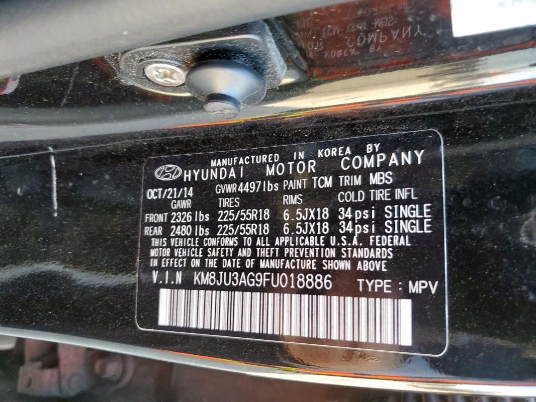 2015 Hyundai Tucson Limited