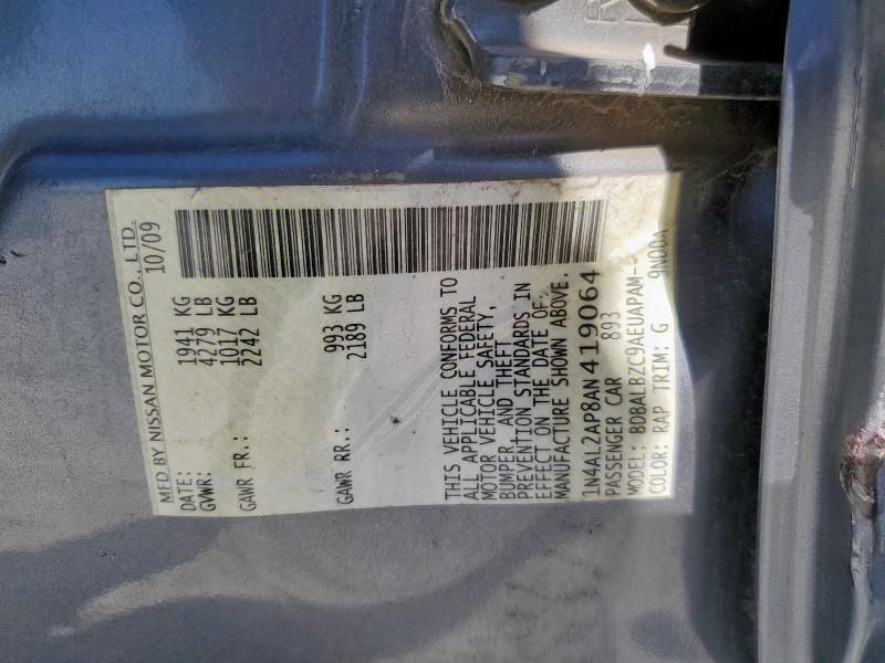 2010 Nissan Altima Base