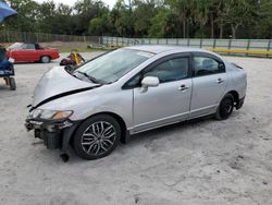 Honda salvage cars for sale: 2010 Honda Civic LX