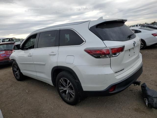 2016 Toyota Highlander XLE