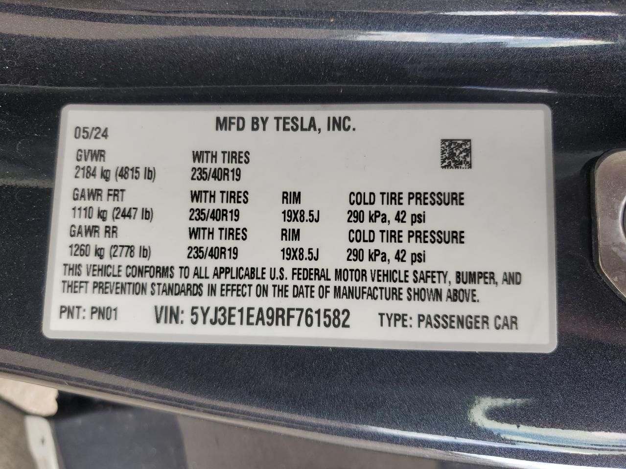 2024 Tesla Model 3