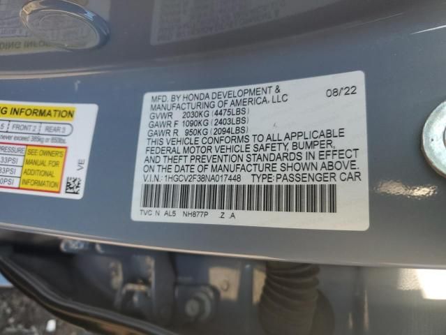 2022 Honda Accord Sport