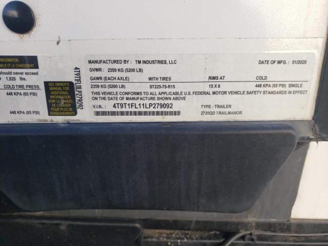 2020 Trailmanor 2720QD Camper