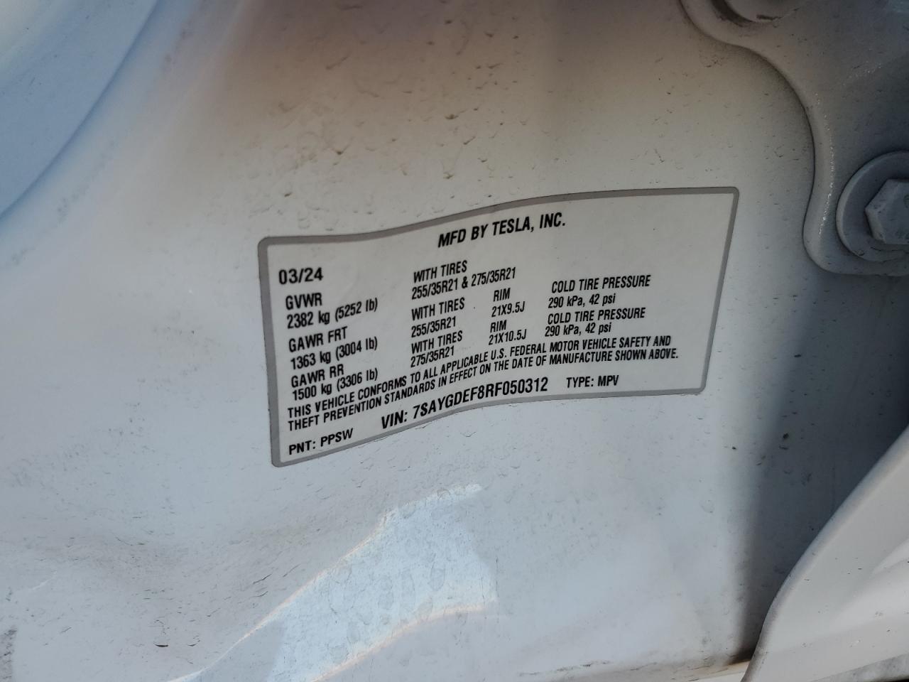 2024 Tesla Model y