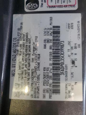 2012 Ford Fusion Hybrid