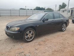 BMW salvage cars for sale: 2008 BMW 750 I