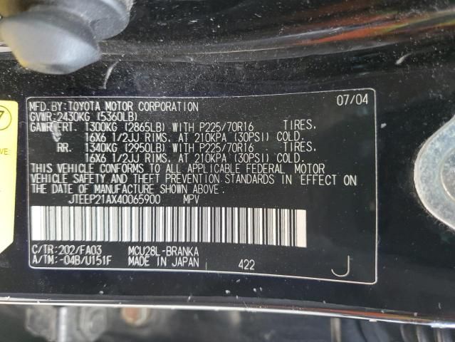 2004 Toyota Highlander