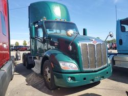 Salvage trucks for sale at Moraine, OH auction: 2014 Peterbilt 579 Semi Truck