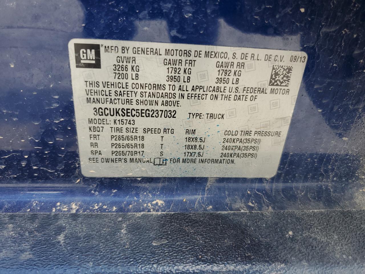 2014 Chevrolet Silverado K1500 LTZ