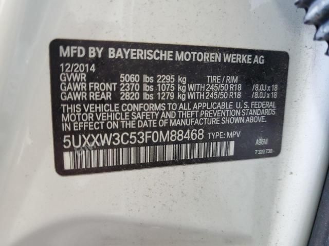2015 BMW X4 XDRIVE28I