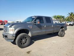 Salvage trucks for sale at Colton, CA auction: 2008 Ford F350 SRW Super Duty