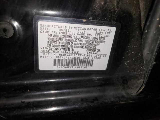 2021 Nissan Versa SV