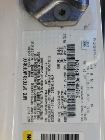 2017 Ford Fusion SE