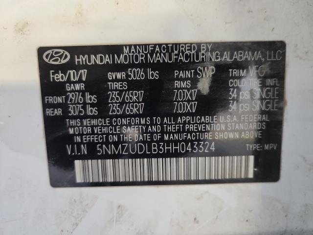 2017 Hyundai Santa fe Sport 2.4l