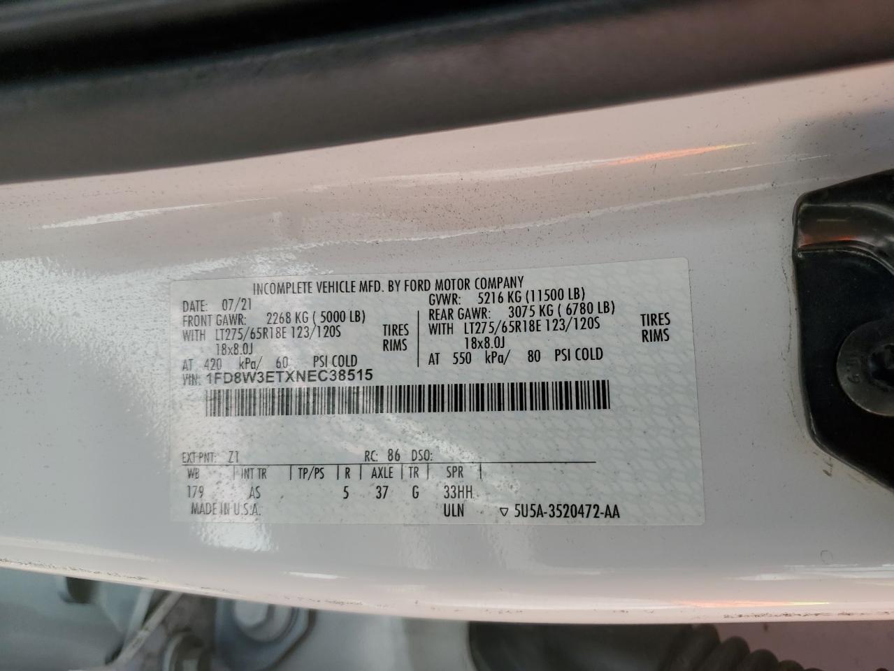 2022 Ford F350 Super Duty