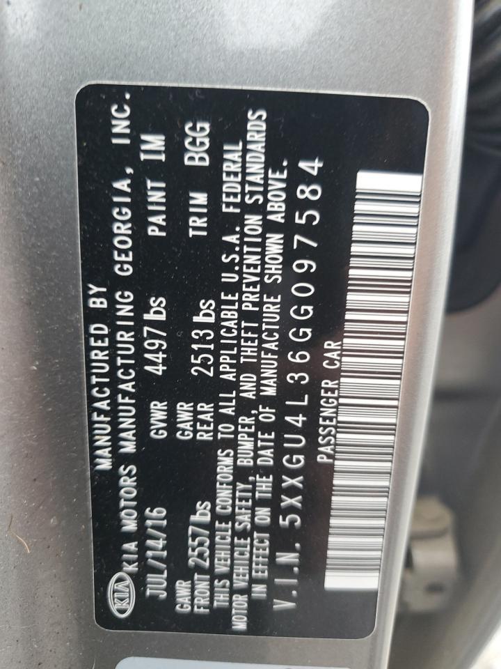 2016 KIA Optima ex
